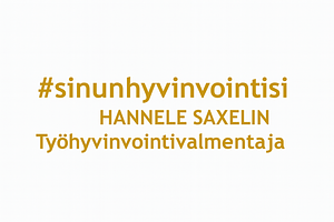 # sinunhyvinvointisi, Hyvinvoiva työarki naisille 50 +